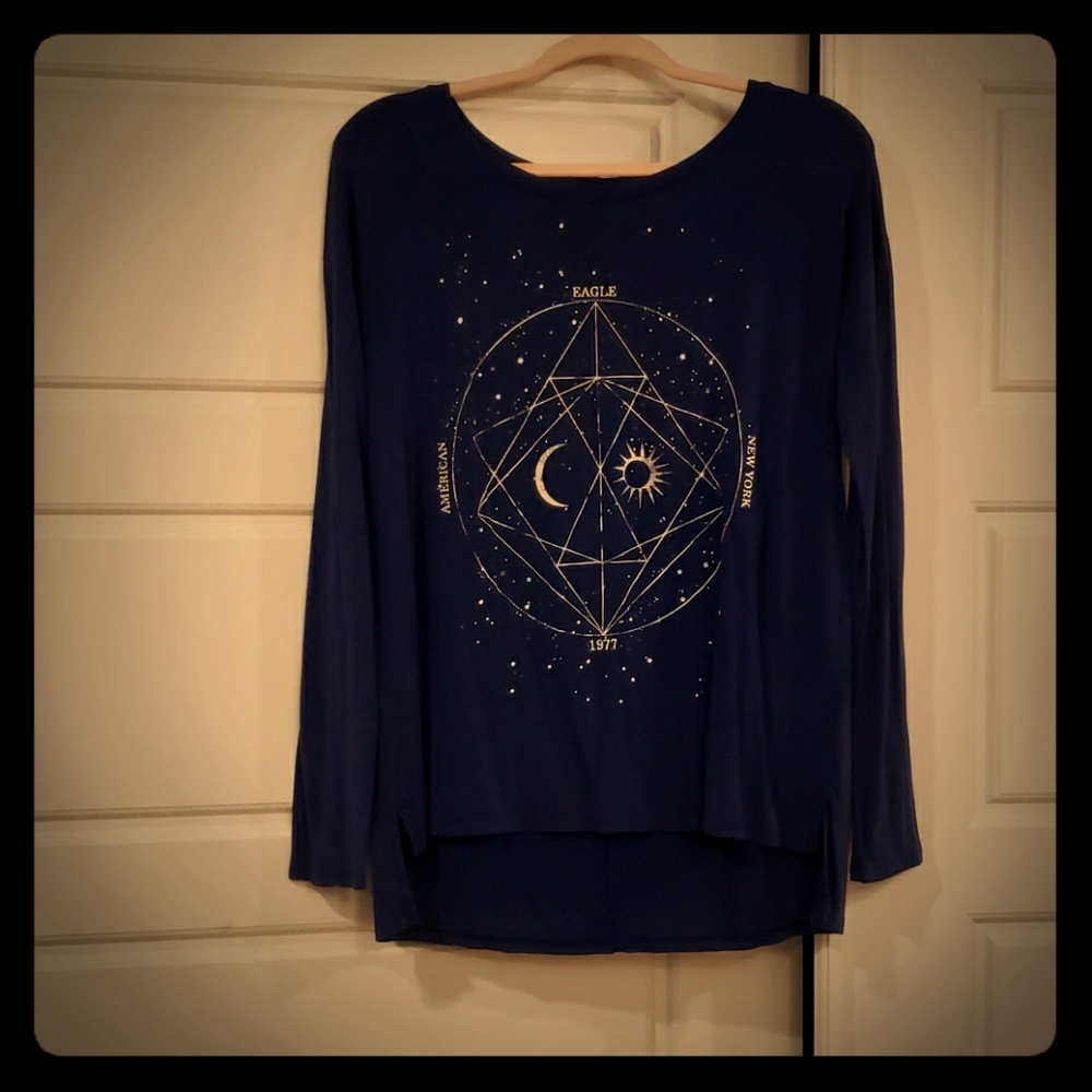 AEO Soft & Sexy Sun and Moon Long Sleeve Tee